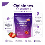 Creatina Monohidratada En Gomitas Mujer Sabor Frutilla